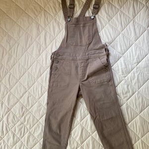 Classic Beige Overalls